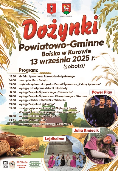 20250904 plakat dozynki wielun