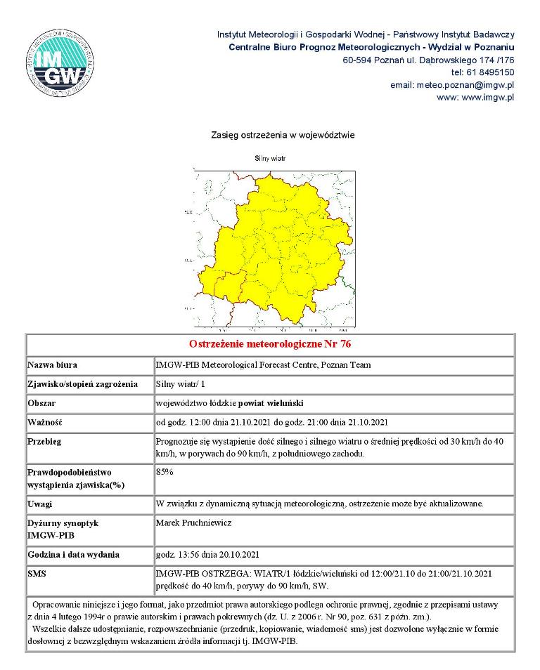 20211020 ostrzezenie meteo