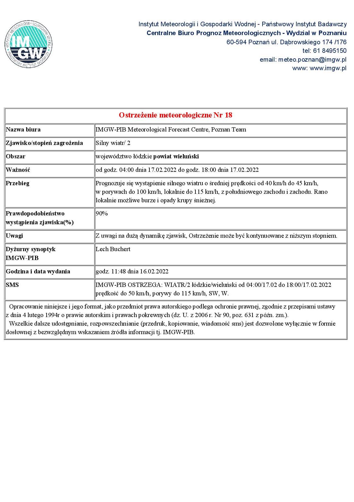 20220216 ostrzezenie meteo