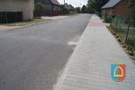 Budowa chodnika w miejscowości Kąty 2019 r.