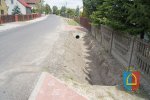 Budowa chodnika w miejscowości Kąty 2019 r.