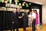 Gala wręczenia stypendiów Wójta Gminy Czarnożyły 2025 r.