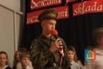 Niepodległościowa wieczornica w Szkole Podstawowej w Łagiewnikach 2018 r.