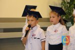 Pasowanie uczniów klas pierwszych Szkoły Podstawowej w Czarnożyłach 2019 r.