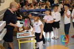 Pasowanie uczniów klas pierwszych Szkoły Podstawowej w Czarnożyłach 2019 r.