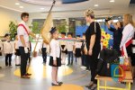 Pasowanie uczniów klas pierwszych Szkoły Podstawowej w Czarnożyłach 2019 r.