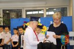 Pasowanie uczniów klas pierwszych Szkoły Podstawowej w Czarnożyłach 2019 r.