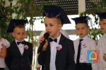 Pasowanie uczniów klas pierwszych Szkoły Podstawowej w Czarnożyłach 2019 r.