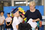 Pasowanie uczniów klas pierwszych Szkoły Podstawowej w Czarnożyłach 2019 r.