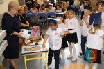 Pasowanie uczniów klas pierwszych Szkoły Podstawowej w Czarnożyłach 2019 r.