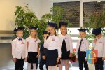 Pasowanie uczniów klas pierwszych Szkoły Podstawowej w Czarnożyłach 2019 r.