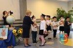 Pasowanie uczniów klas pierwszych Szkoły Podstawowej w Czarnożyłach 2019 r.