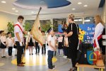 Pasowanie uczniów klas pierwszych Szkoły Podstawowej w Czarnożyłach 2019 r.