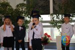 Pasowanie uczniów klas pierwszych Szkoły Podstawowej w Czarnożyłach 2019 r.