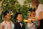 Pasowanie uczniów klas pierwszych Szkoły Podstawowej w Czarnożyłach 2019 r.