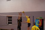 Towarzyski mecz siatkówki Gimnazjum w Czarnożyłach i Klubu Sportowego Kąty
