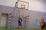 Towarzyski mecz siatkówki Gimnazjum w Czarnożyłach i Klubu Sportowego Kąty