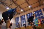 Towarzyski mecz siatkówki Gimnazjum w Czarnożyłach i Klubu Sportowego Kąty