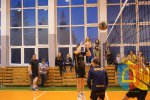 Towarzyski mecz siatkówki Gimnazjum w Czarnożyłach i Klubu Sportowego Kąty