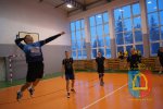 Towarzyski mecz siatkówki Gimnazjum w Czarnożyłach i Klubu Sportowego Kąty