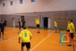 Towarzyski mecz siatkówki Gimnazjum w Czarnożyłach i Klubu Sportowego Kąty