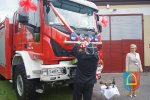 Uroczyste poświęcenie i przekazanie wozu ratowniczo-gaśniczego dla OSP Raczyn