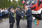 Uroczyste poświęcenie i przekazanie wozu ratowniczo-gaśniczego dla OSP Raczyn
