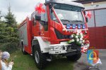 Uroczyste poświęcenie i przekazanie wozu ratowniczo-gaśniczego dla OSP Raczyn