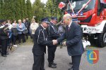 Uroczyste poświęcenie i przekazanie wozu ratowniczo-gaśniczego dla OSP Raczyn
