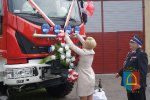 Uroczyste poświęcenie i przekazanie wozu ratowniczo-gaśniczego dla OSP Raczyn