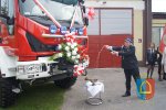 Uroczyste poświęcenie i przekazanie wozu ratowniczo-gaśniczego dla OSP Raczyn