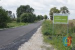 Zakończenie remontów dróg Czarnożyły - Parcela i Kresy 2017 r.