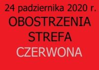 2020 10 24 obostrzenia strefa czerwona